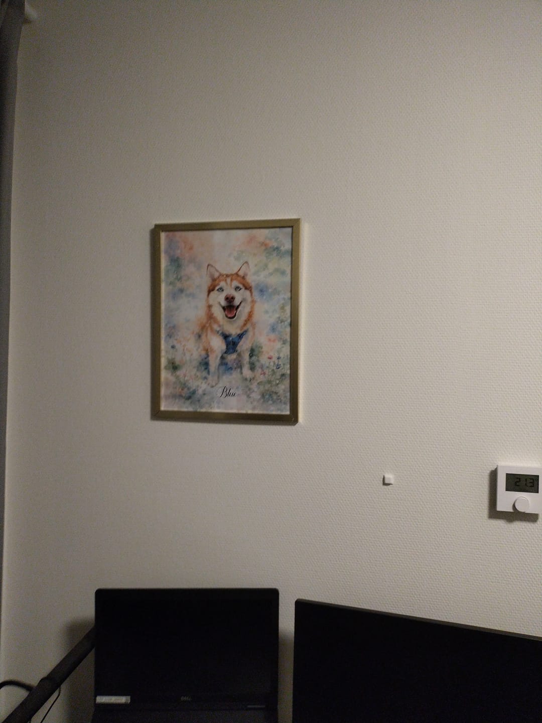 Customer photo review of Aquarel - Gepersonaliseerde Poster