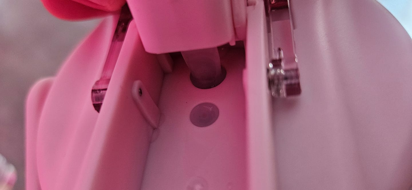 Customer photo review of Botella Térmica de Aluminio Rosa 1L