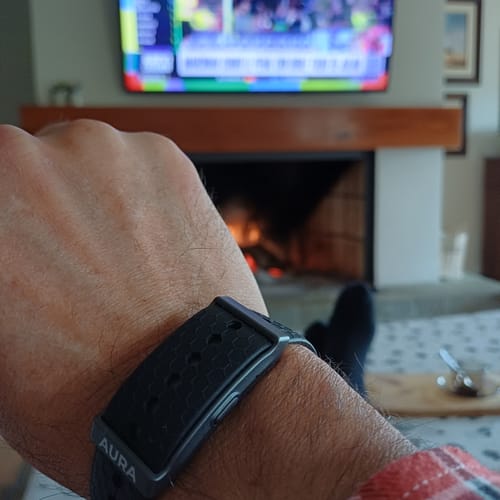 Customer photo review of Aura Band Pro 2.0