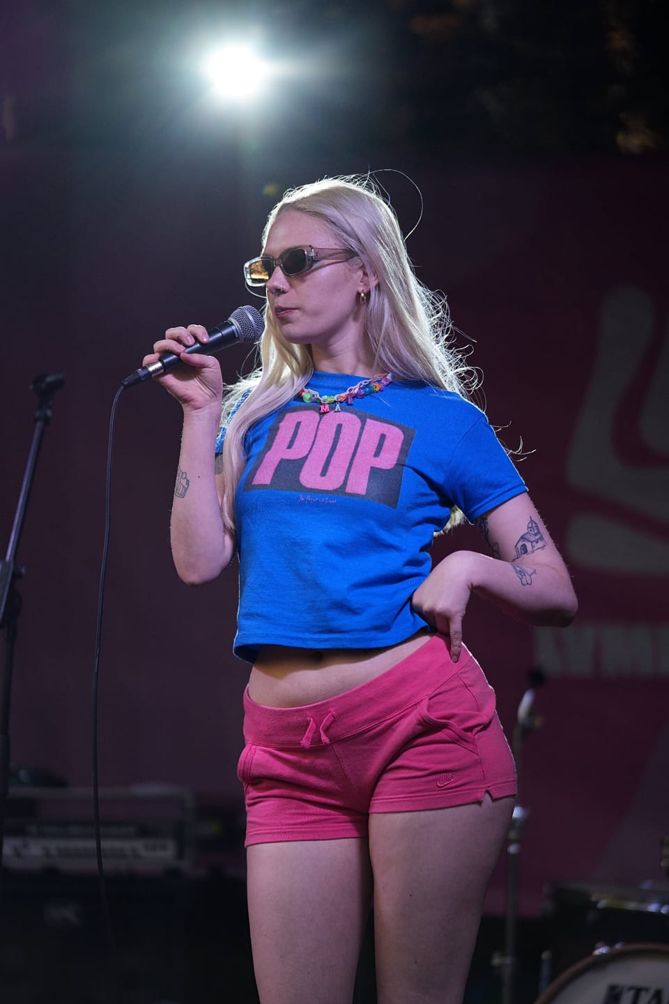 Customer photo review of POP baby tee