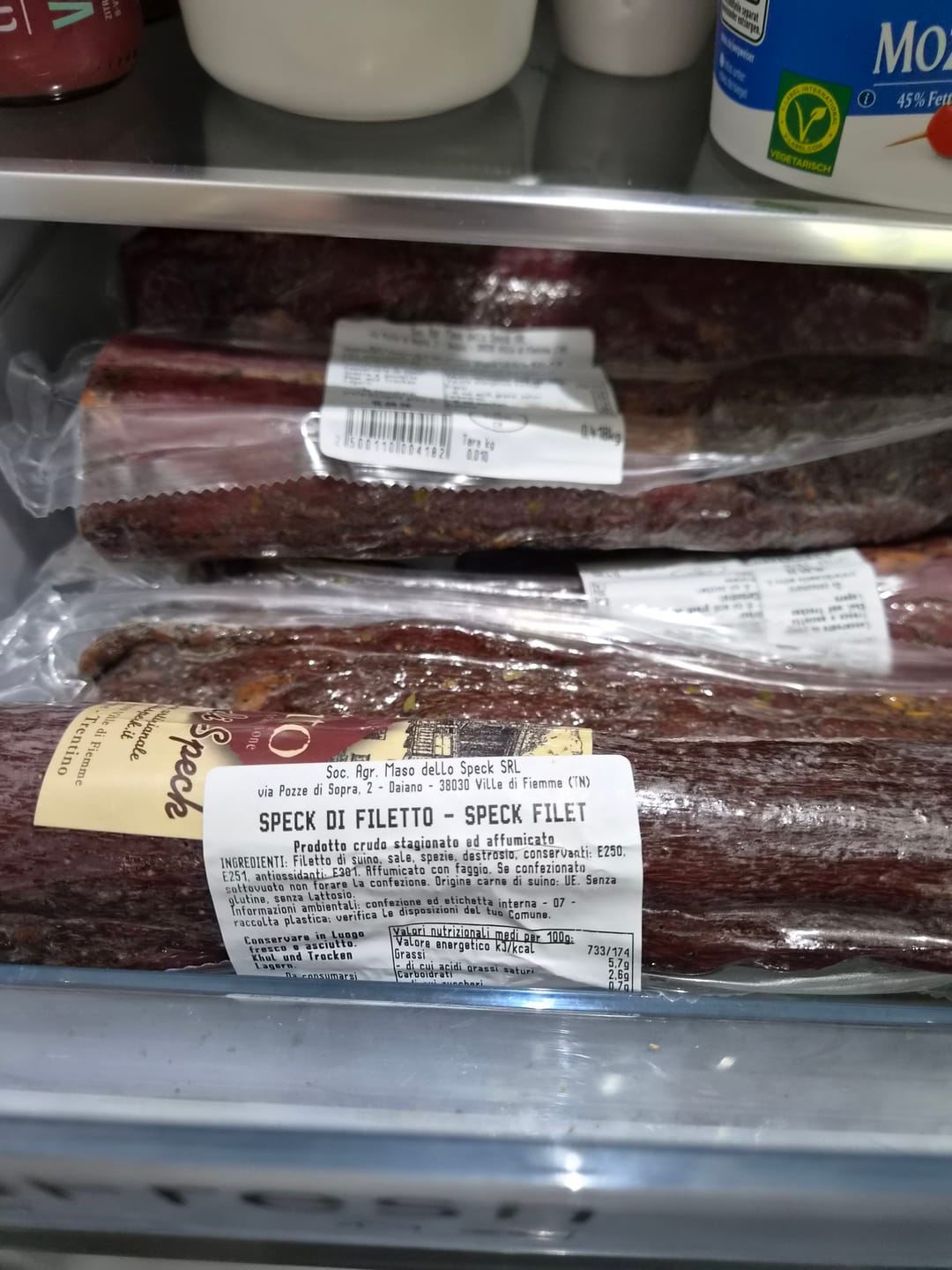 Customer photo review of Filetto di Speck
