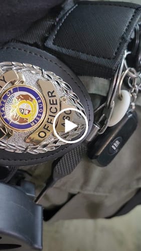 Customer photo review of Customizable Badge BA08