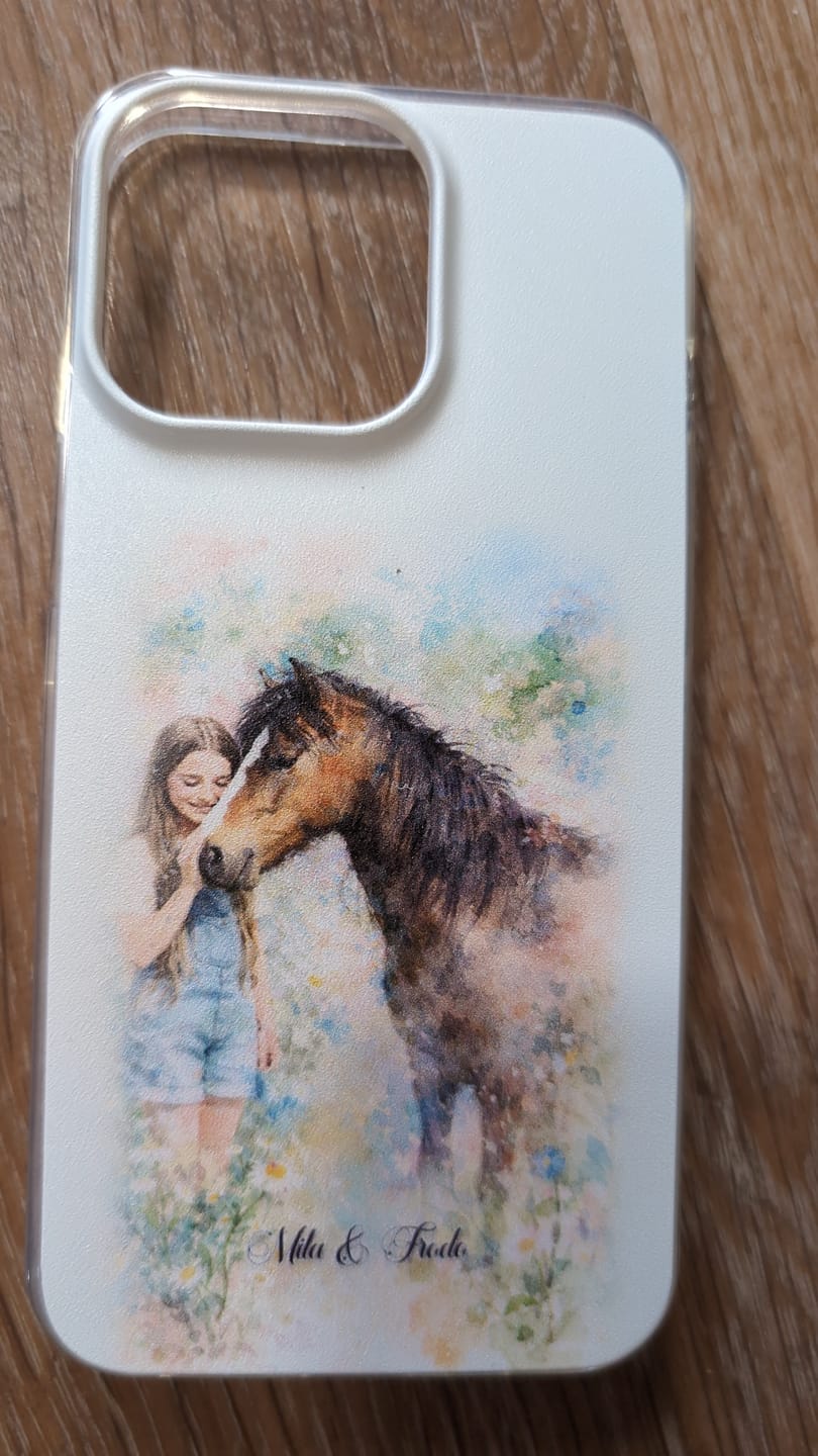 Customer photo review of Personalisierte Handyhülle - Aquarell
