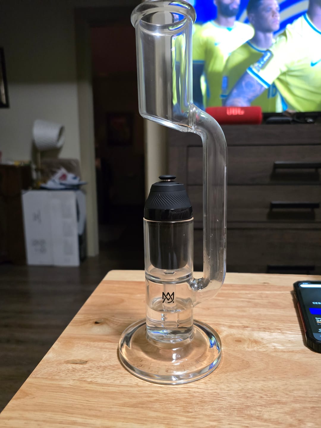 Customer photo review of Phantom Proxy Water Pipe