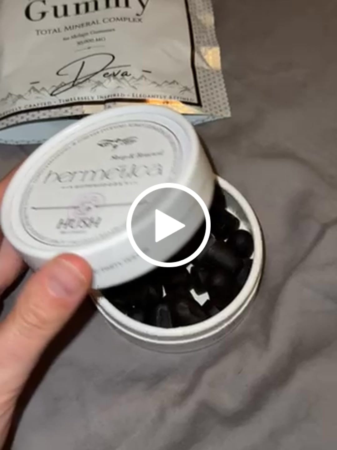 Customer video review of Hush Sleep Gummies