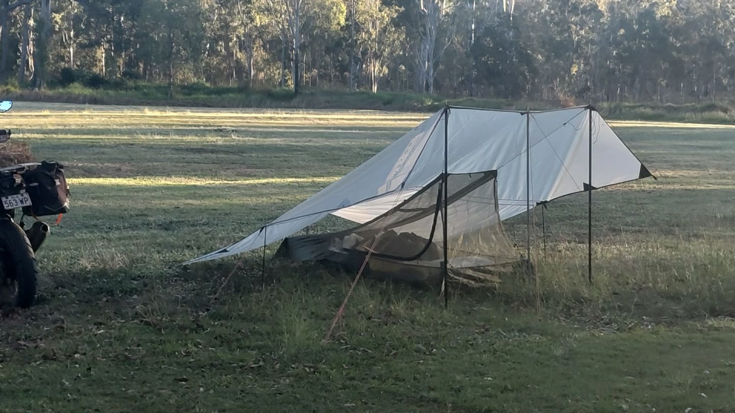 Customer photo review of Ultralight Bug Net Tent