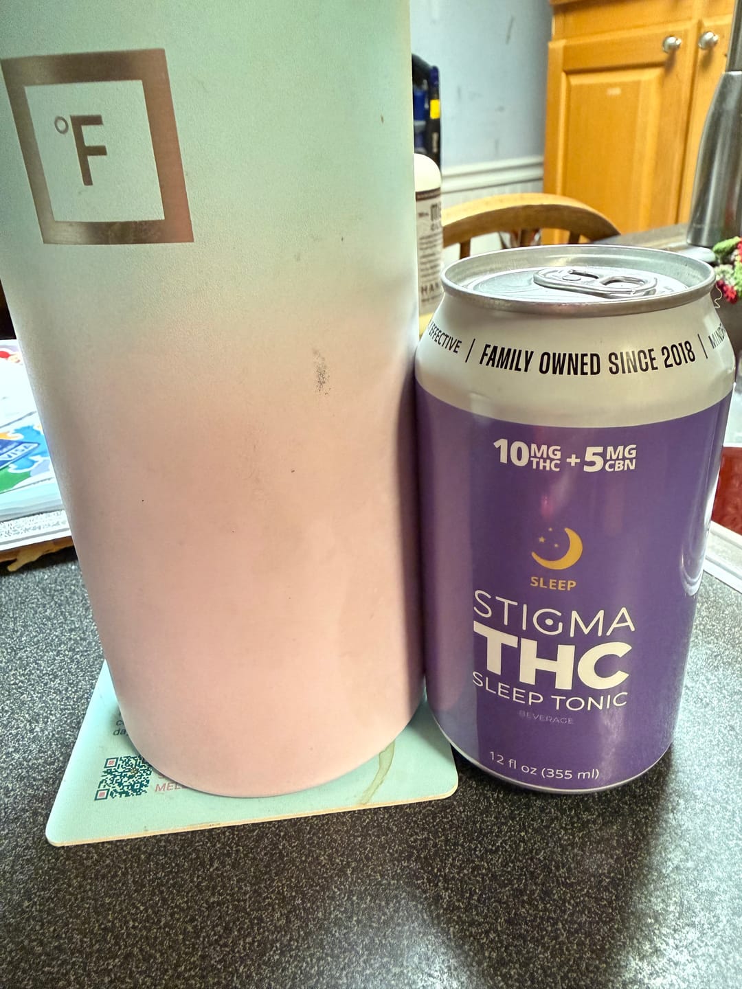 Customer photo review of THC Sleep Tonic (12oz)