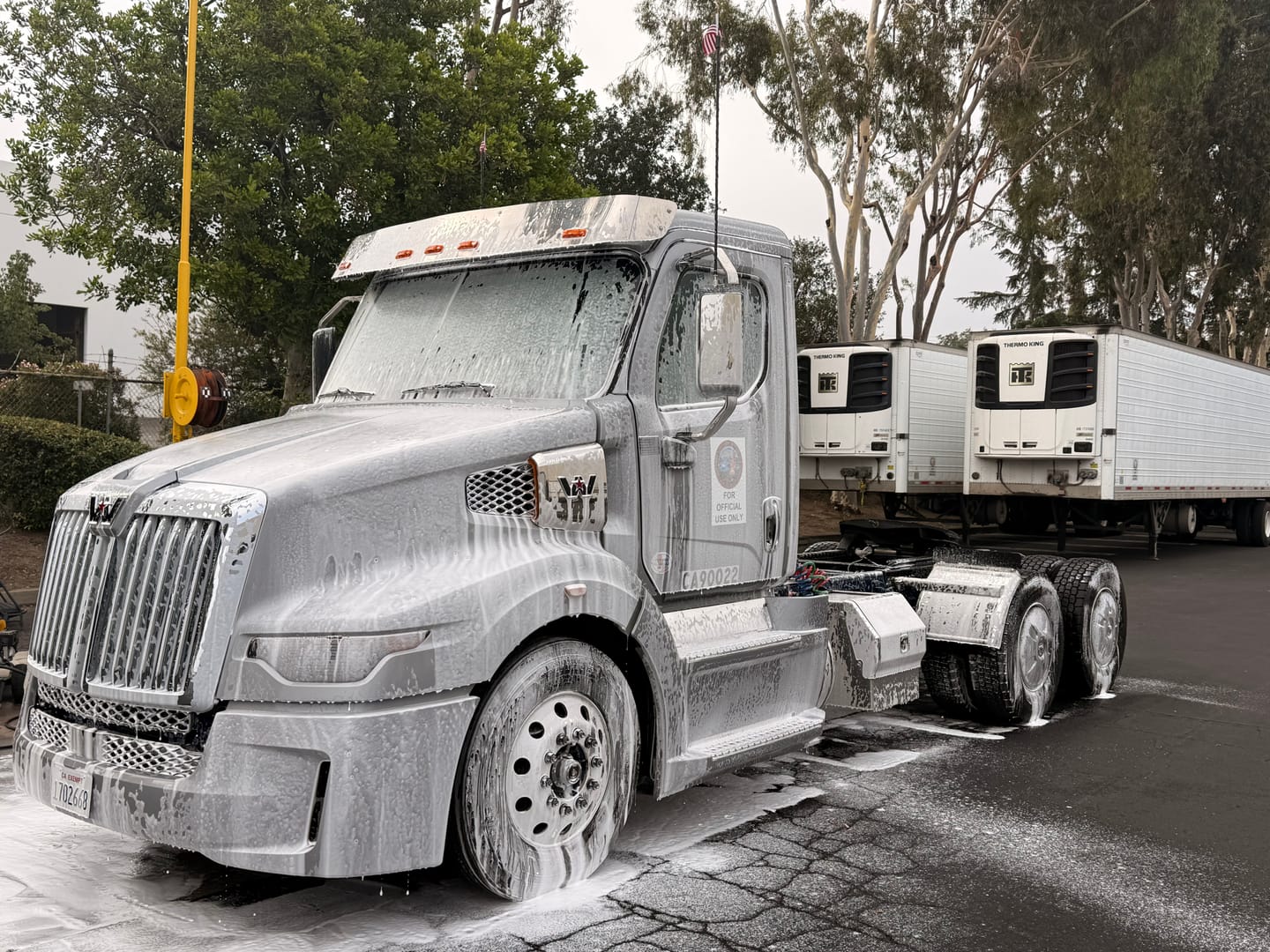 Customer photo review of 2 Step Touchless Truck Wash Soap