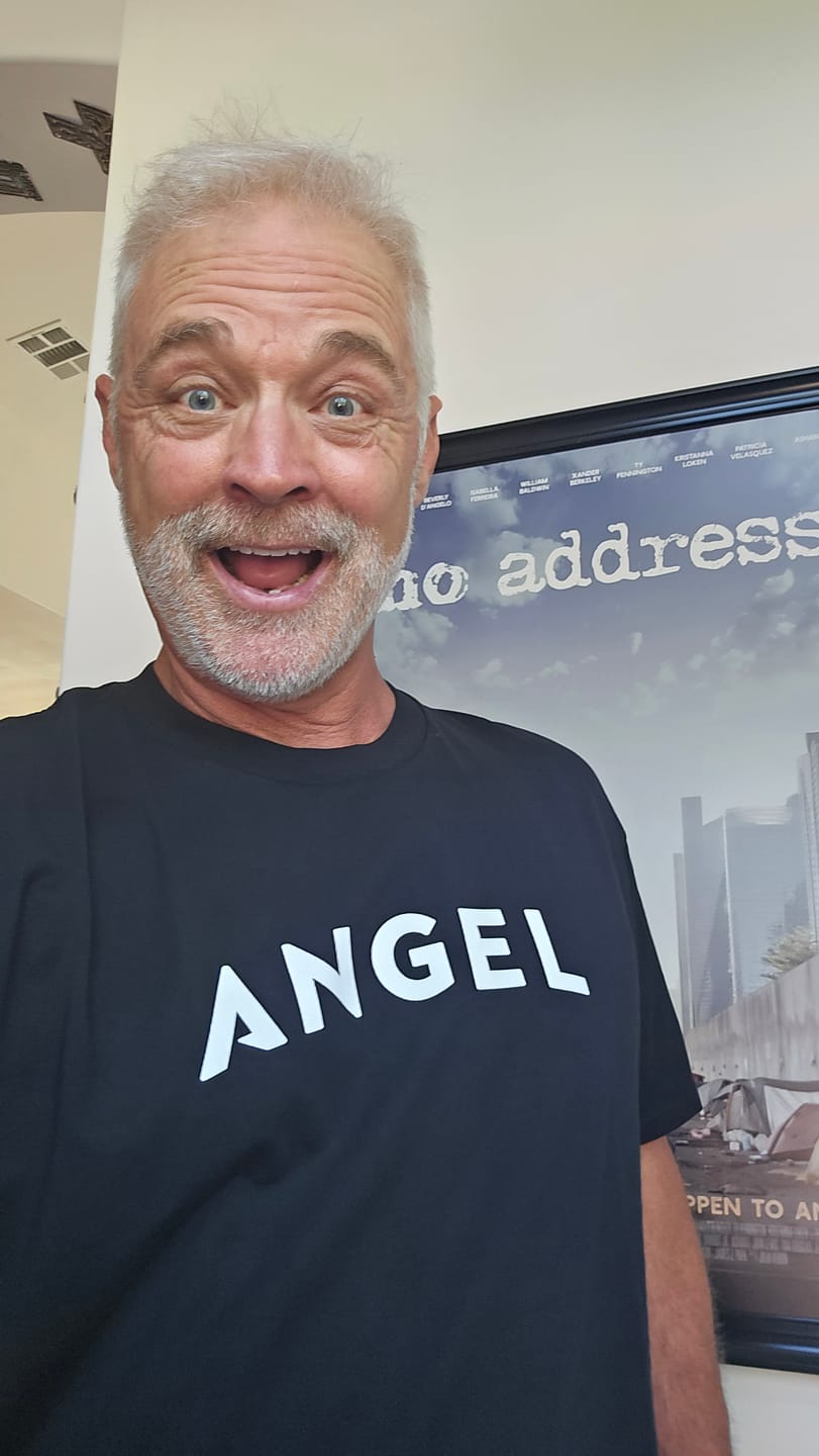 Customer photo review of Angel Logo T-Shirt