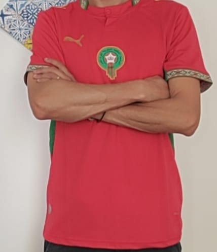 Customer photo review of Morocco 2026 Home Jersey