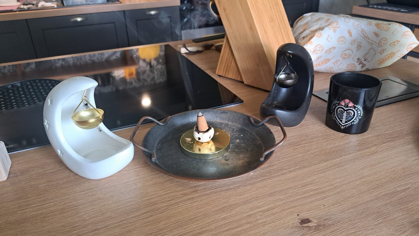 Customer photo review of Hängende Mond-Duftlampe