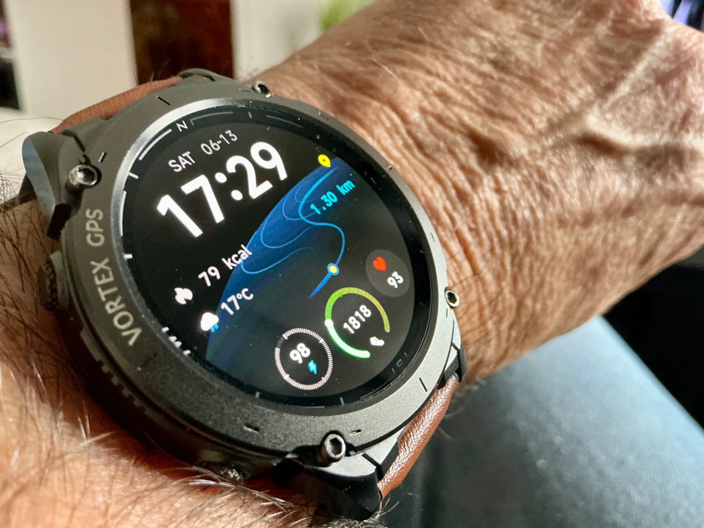Customer photo review of Siltcon® Vortex GPS Smartwatch