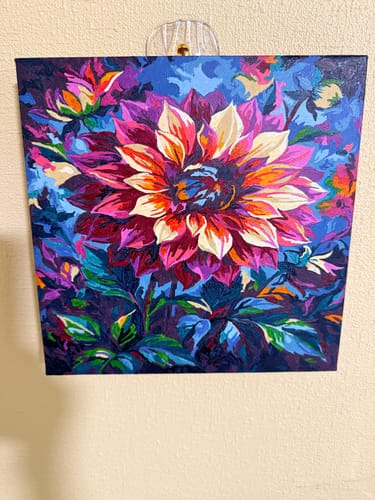 Customer photo review of Fire Dahlia Blossom