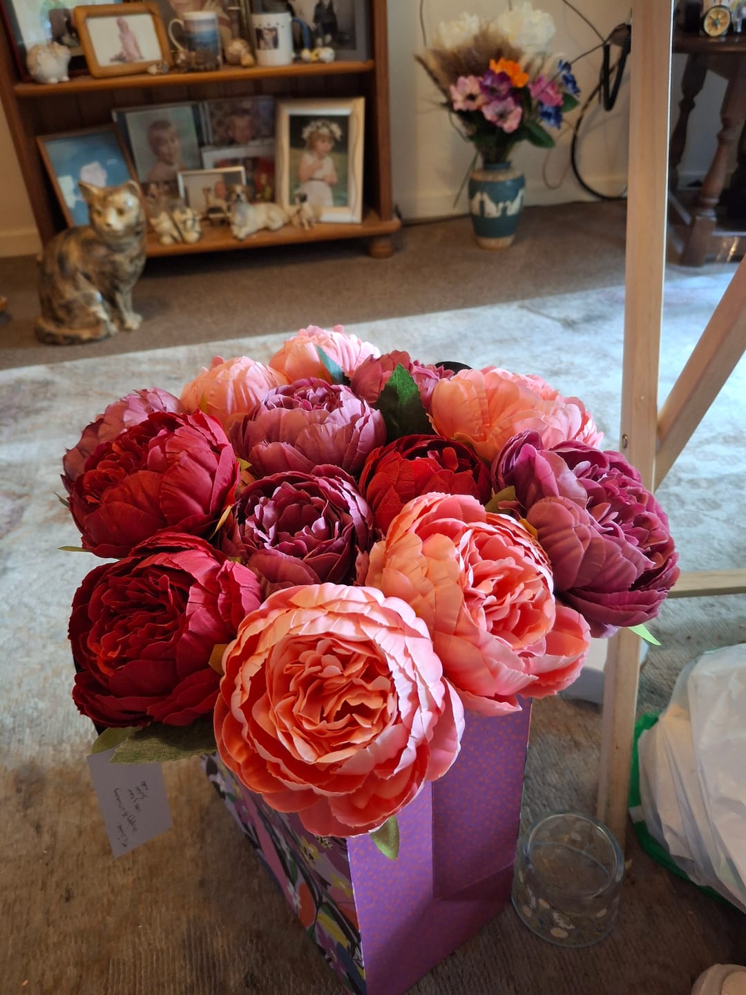 Customer photo review of Peonies Forever Flowerz Kit
