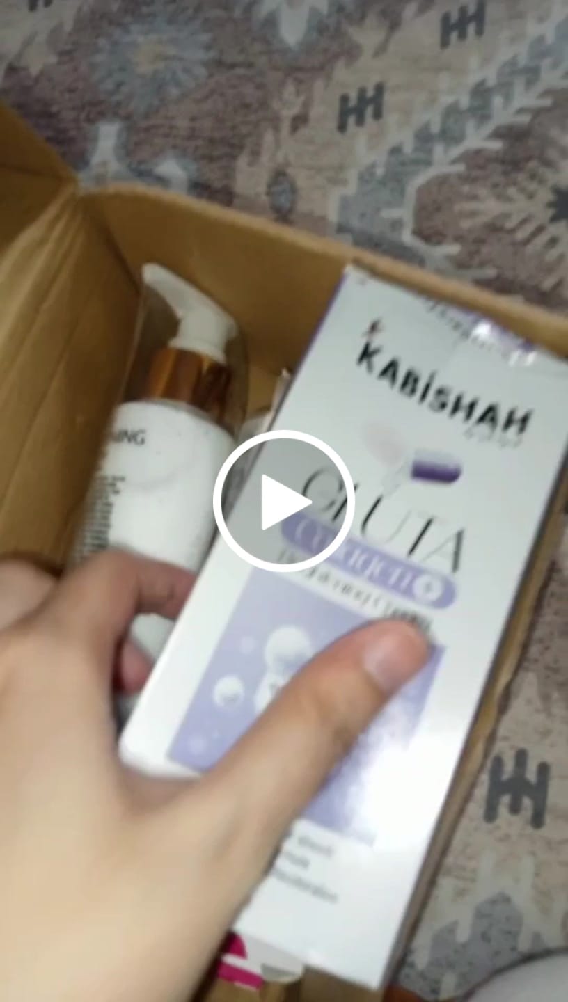 Customer video review of Glutathione Brightening Bundle