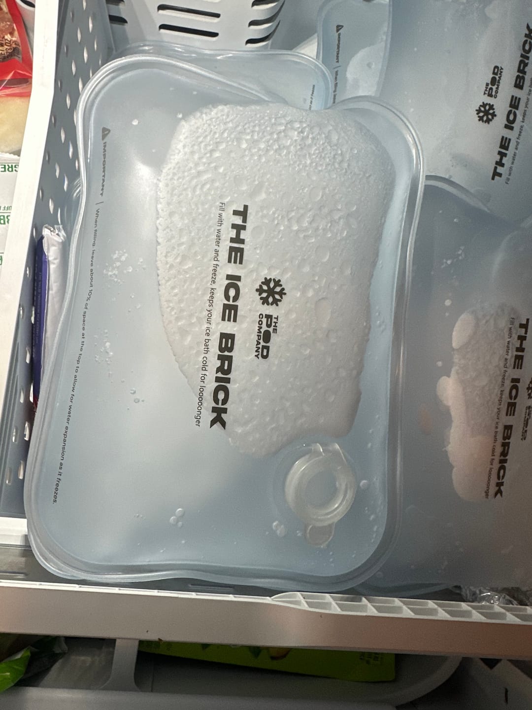 Customer photo review of The Ice Brick