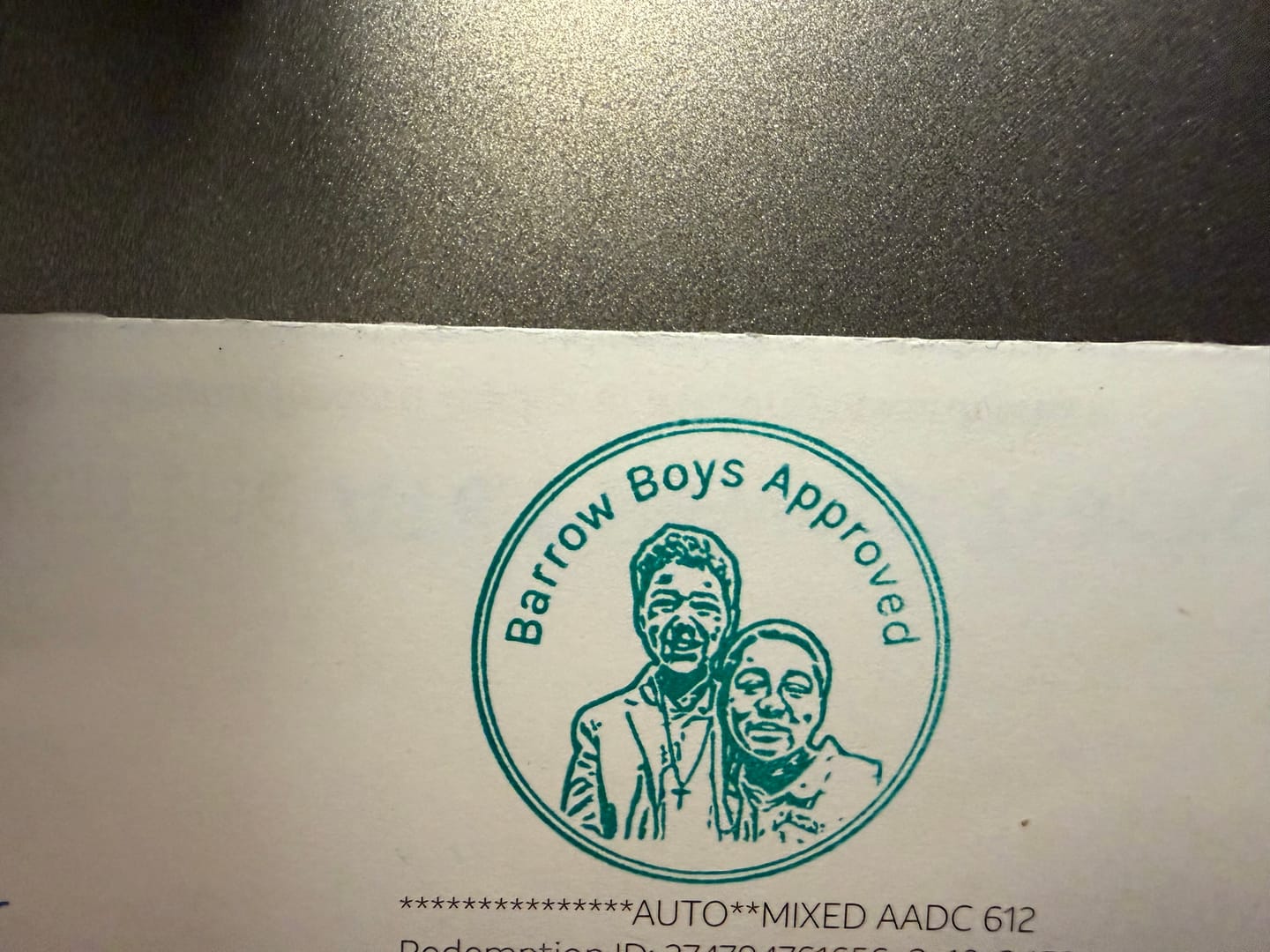 Customer photo review of Face Stamp﹘ Self-Inking Stamp﹘US