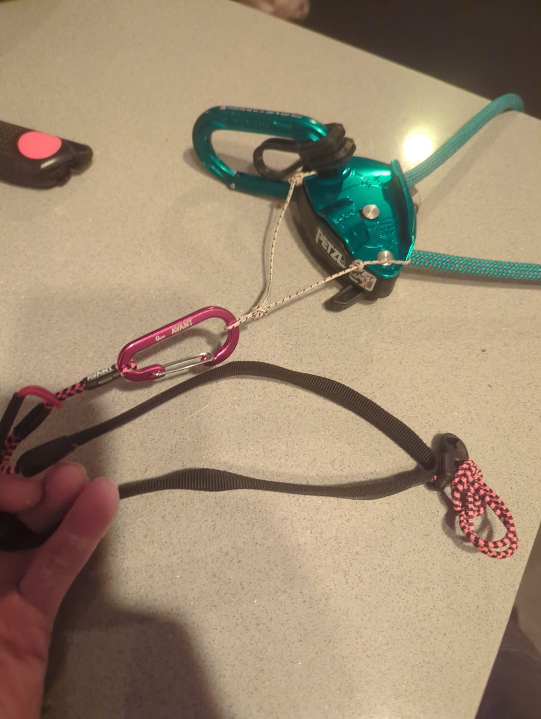 Customer photo review of Top Rope Solo Neck Lanyard (Universal Fit)