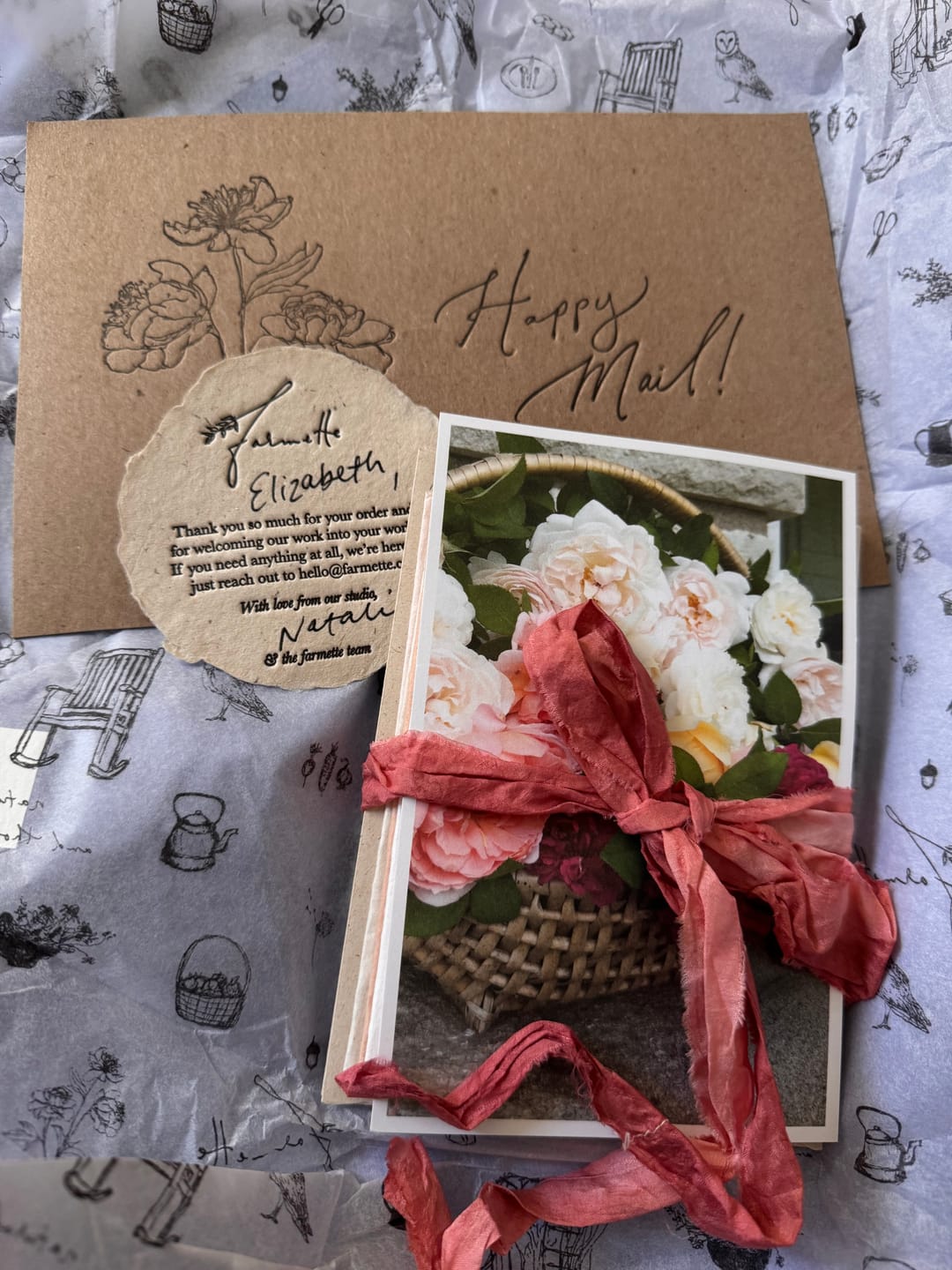 Customer photo review of Monthly Artisan Card Subscription