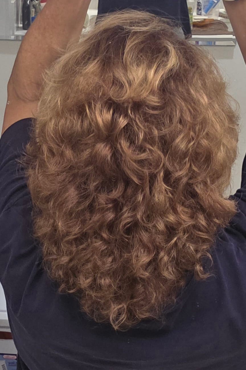 Customer photo review of Rosemary Biotin Shampoo Bar – Thinning Hair | VIORI