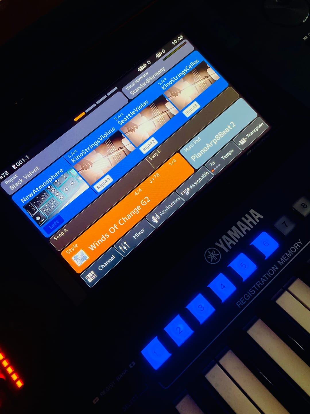 Customer photo review of Wind Of Change (Keyboard-Style)