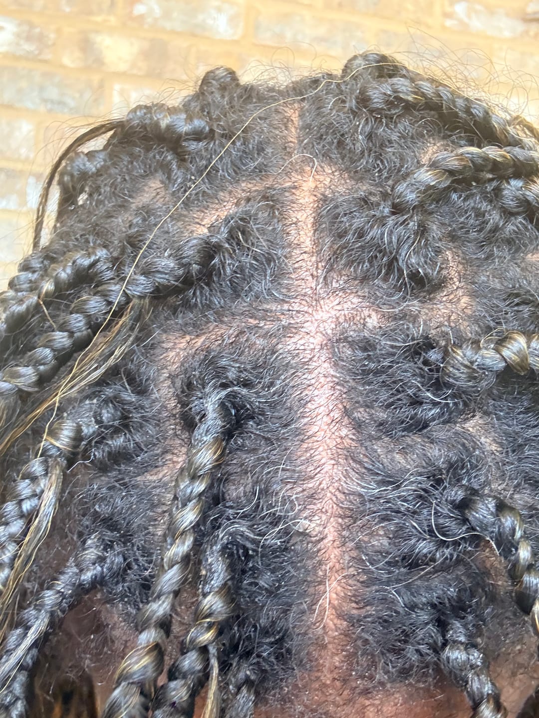 Customer photo review of Healthy Hair & Lashes Bundle