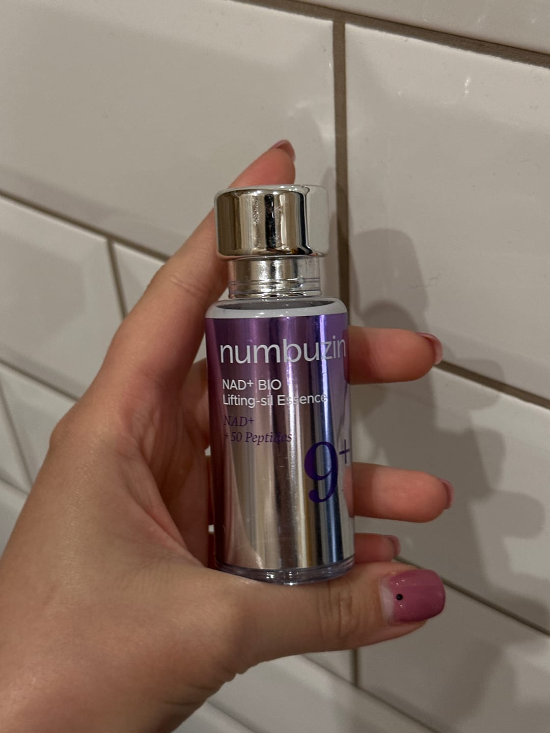 Customer photo review of Sejas liftinga esence Numbuzin No.9 NAD+ Bio Lifting Essence
