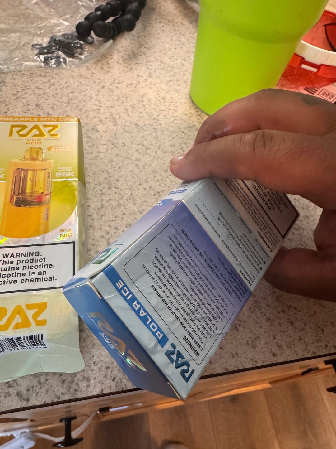 Customer photo review of RAZ VUE 50K Pod