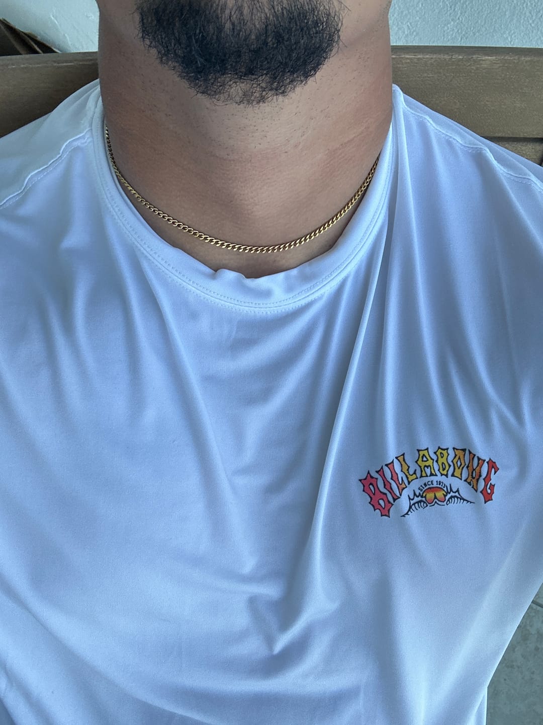 Customer photo review of 3mm Cuban Chain - Gold