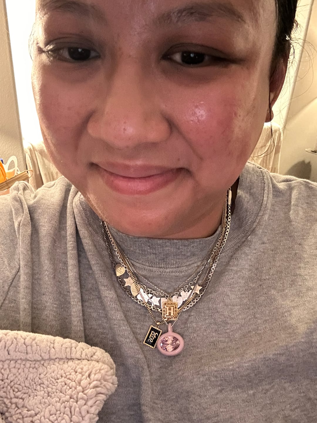 Customer photo review of The Birthstone Charm