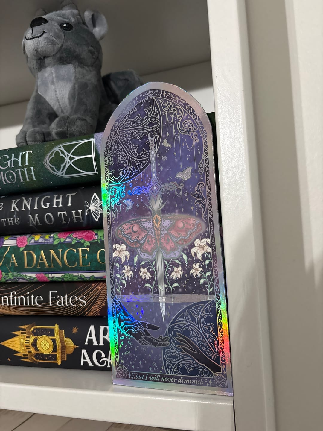 Customer photo review of *PRE-ORDER* Never Diminish Bookmark