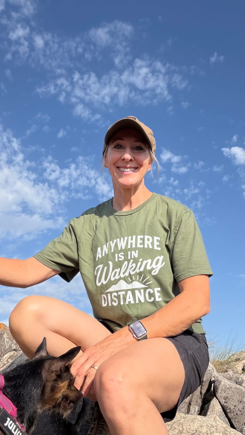 Customer photo review of Anywhere T-Shirt