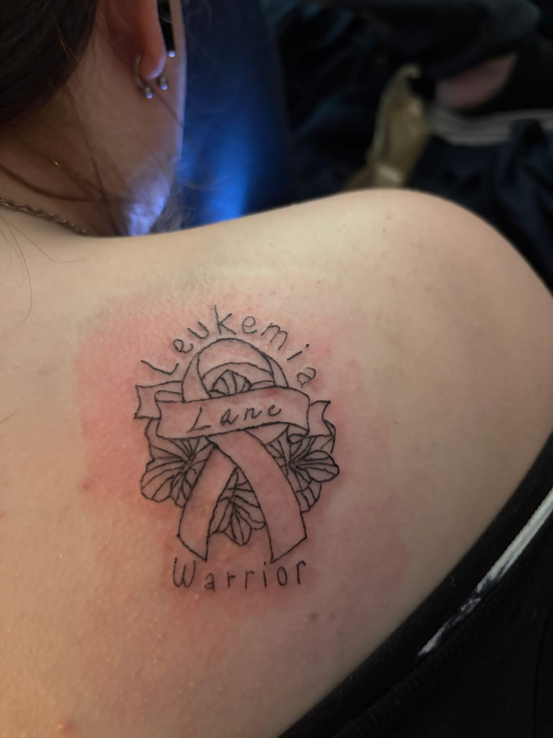 Customer photo review of TattooNumbx Numbing Cream