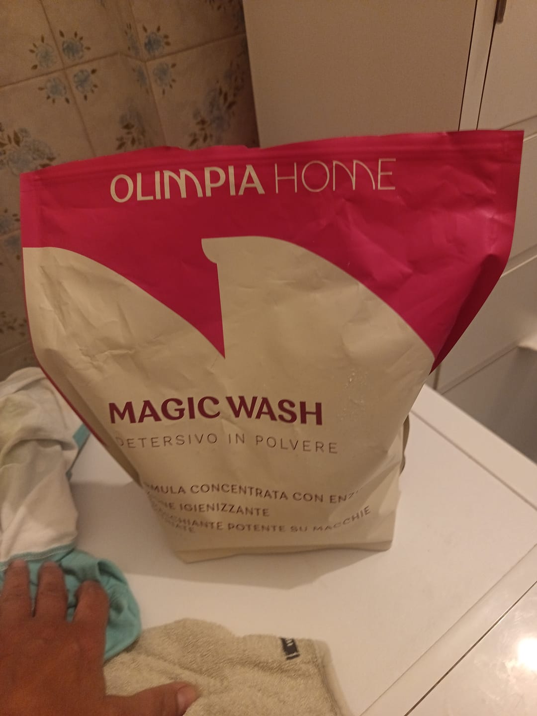 Customer photo review of Magic Wash Polvere - 1,5 Kg.