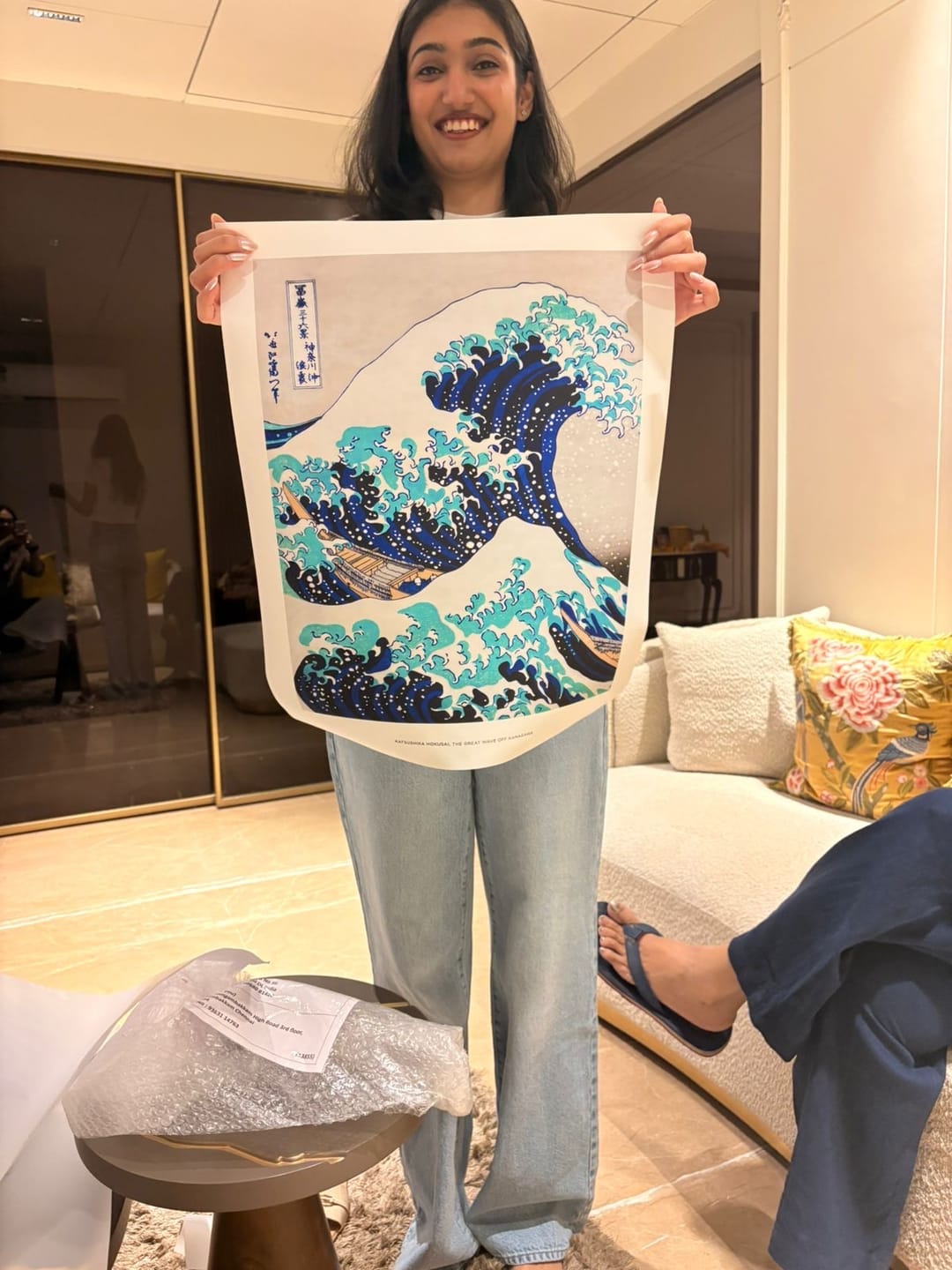 Customer photo review of Katsushika Hokusai - the great wave off kanagawa