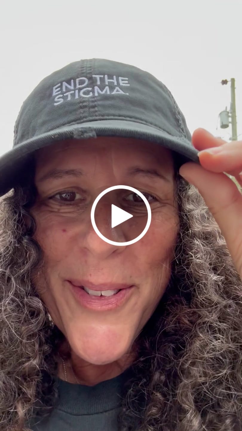 Customer video review of End The Stigma Distressed Hat