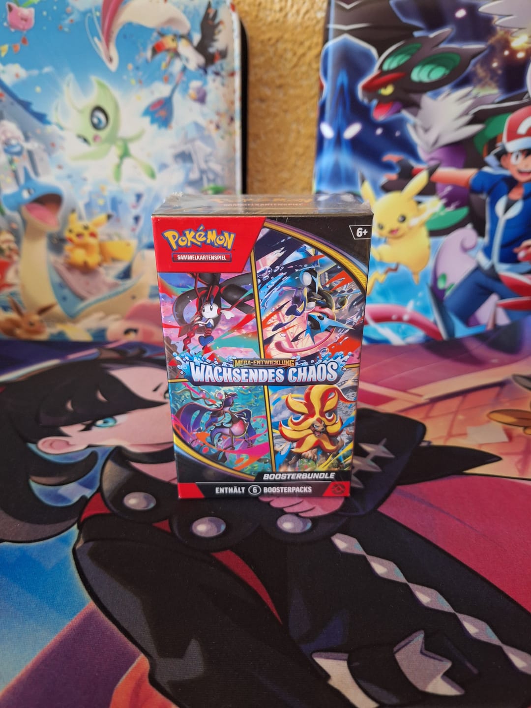 Customer photo review of Pokémon Boosterbundle Mega-Entwicklung - Wachsendes Chaos