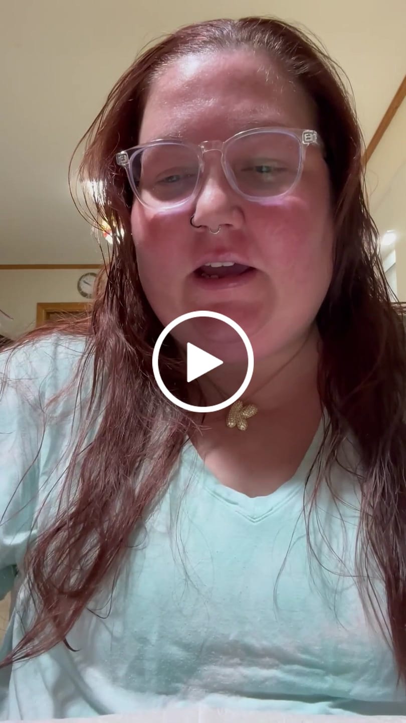 Customer video review of Rise & Shine Face & Lip Coffee Scrub