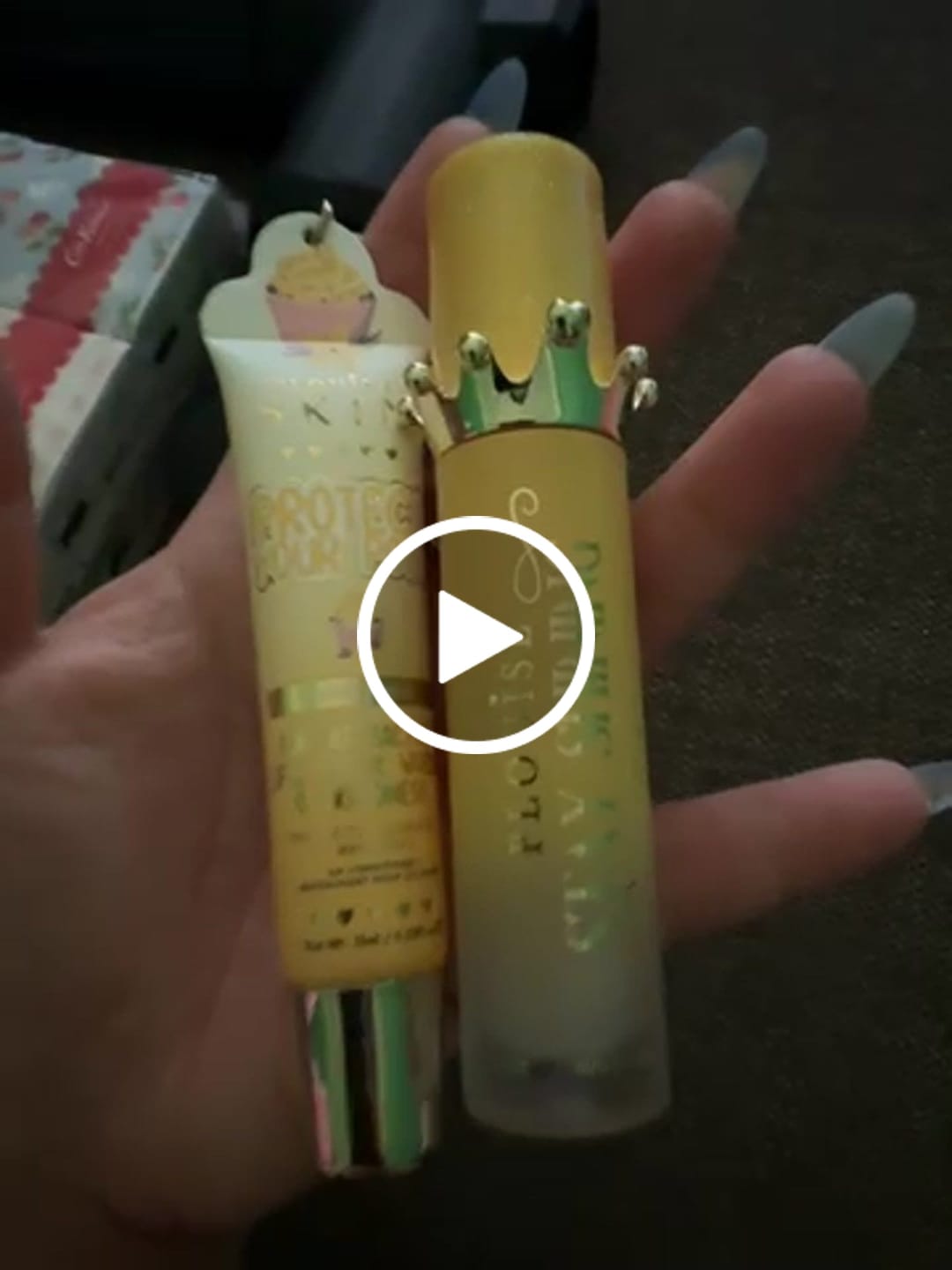 Customer video review of Crystal Bad Bitch Energy Lip Duo