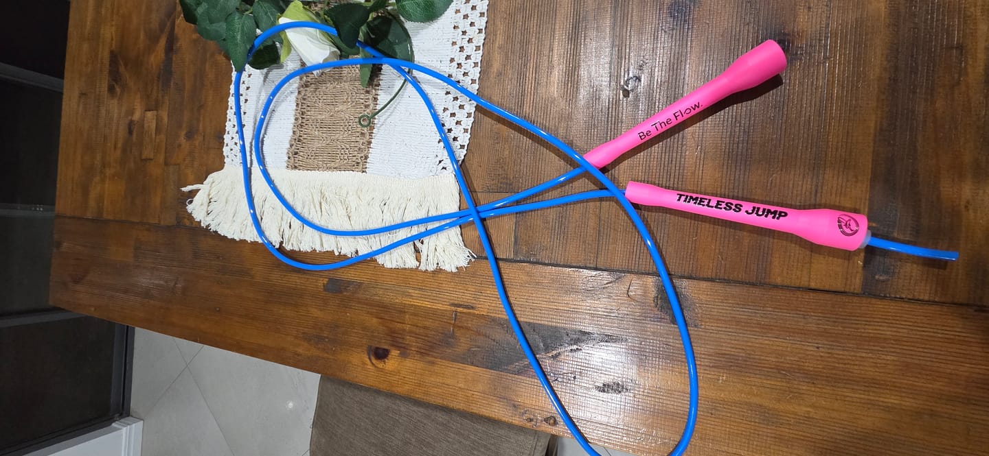 Customer photo review of Timeless Jump™ Rope | Airborne 1.0
