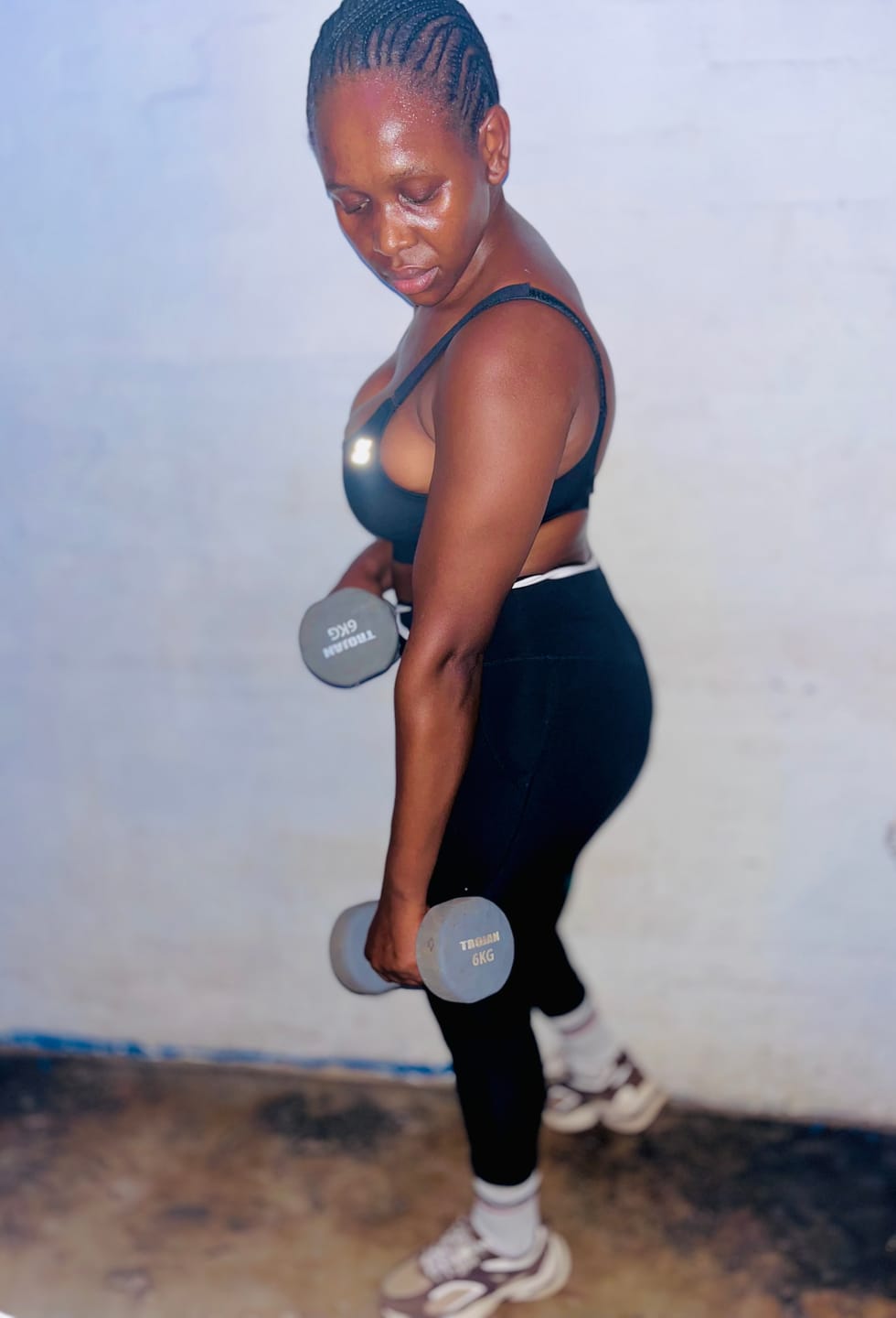 Customer photo review of High Impact Full Support Sports Bra