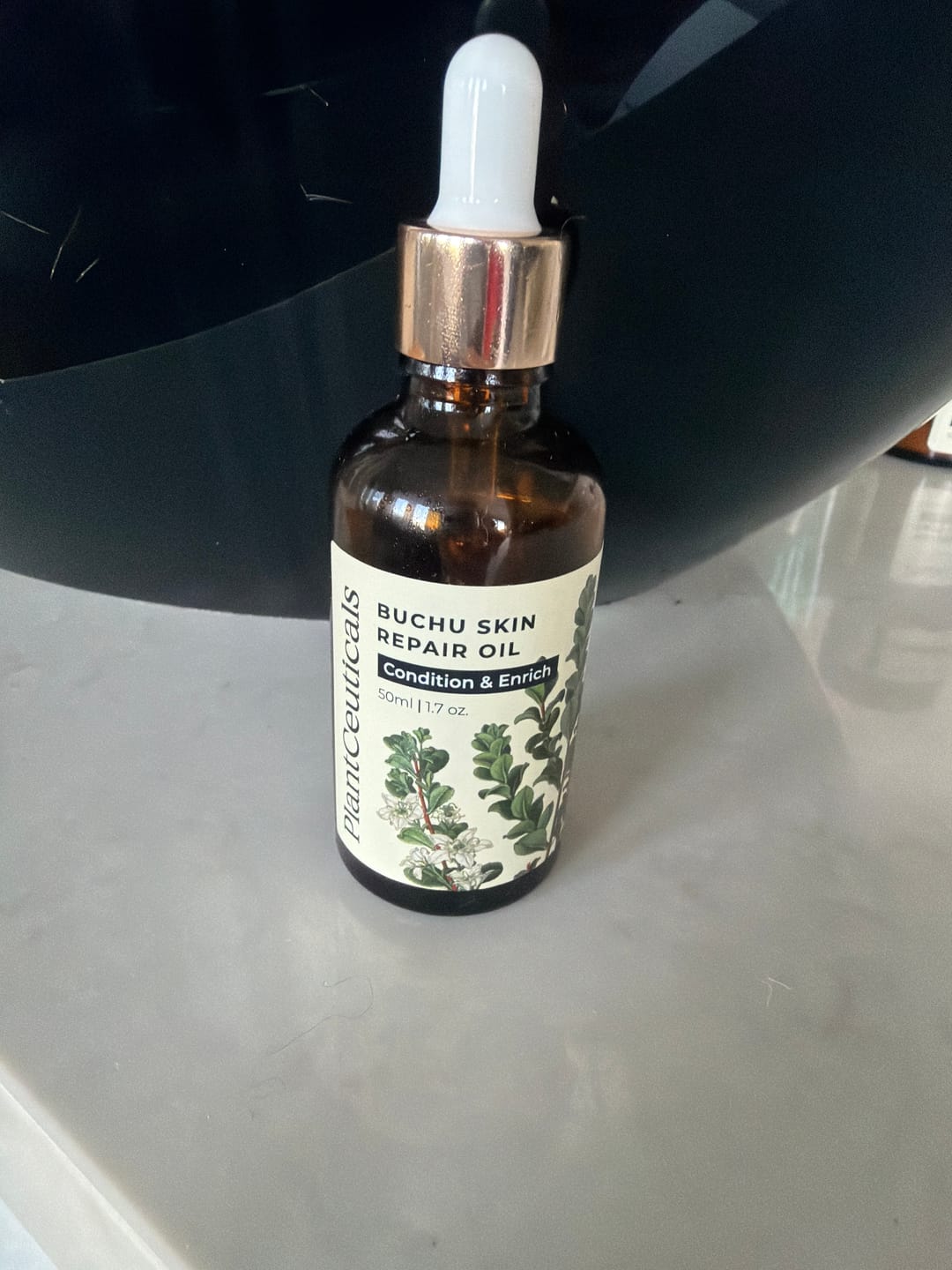 Customer photo review of Buchu Skin Repair Oil
