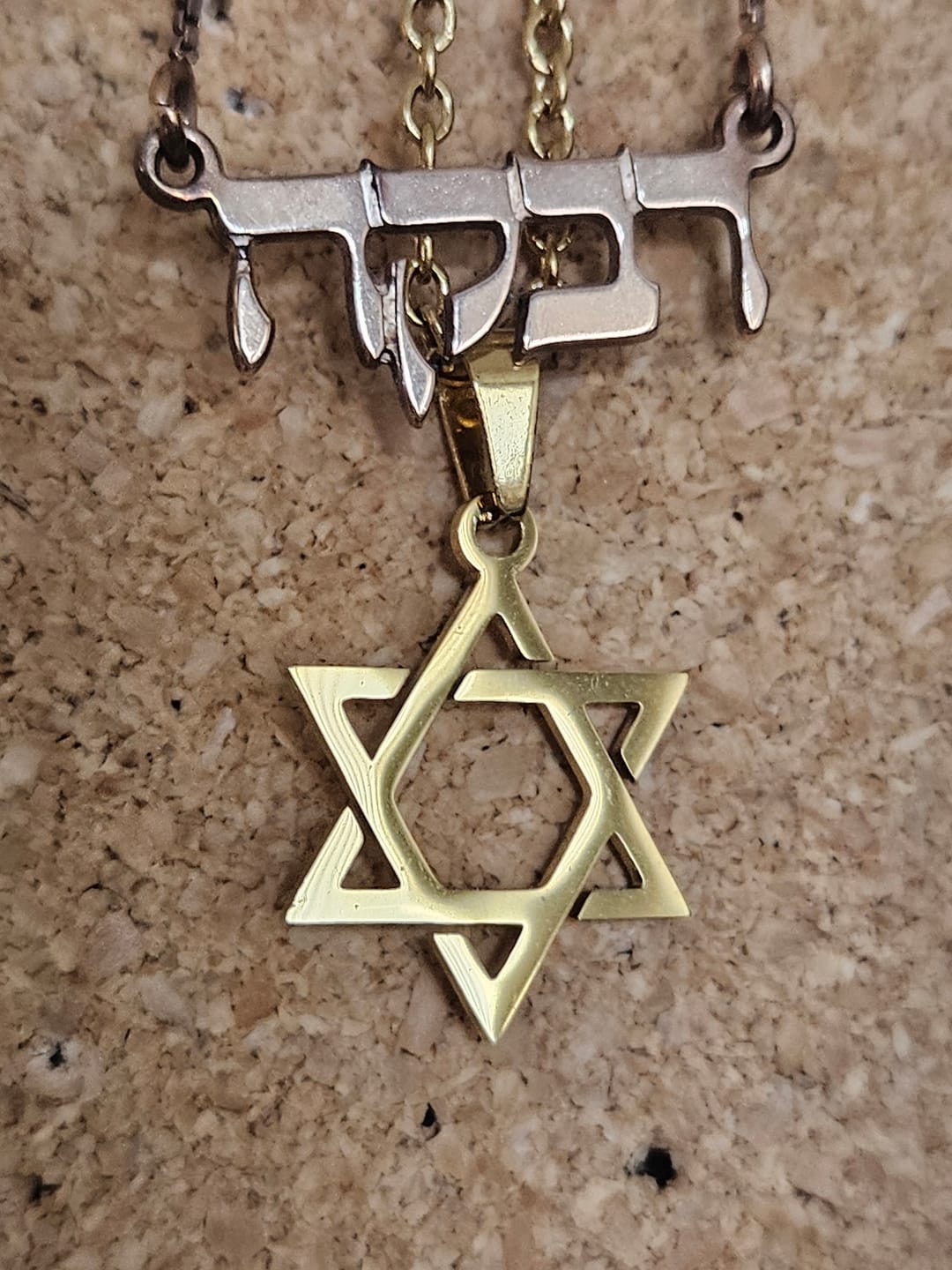 Customer photo review of Israel365 Star of David Necklace
