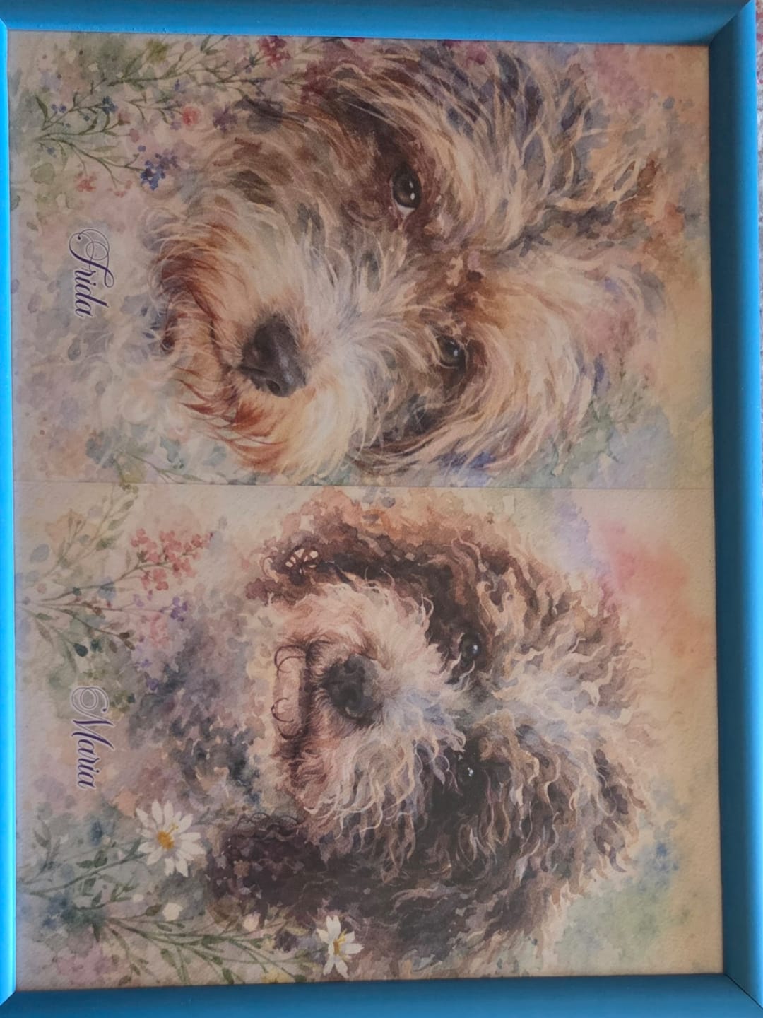 Customer photo review of Acquerello - Poster personalizzato