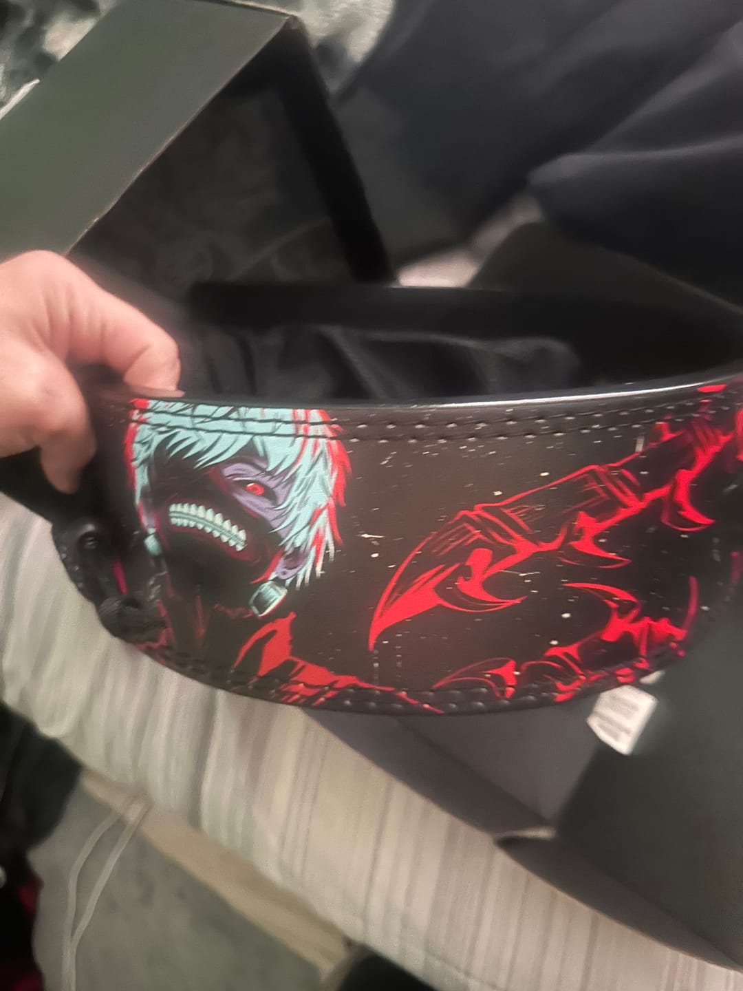 Customer photo review of Clan Lever Belt