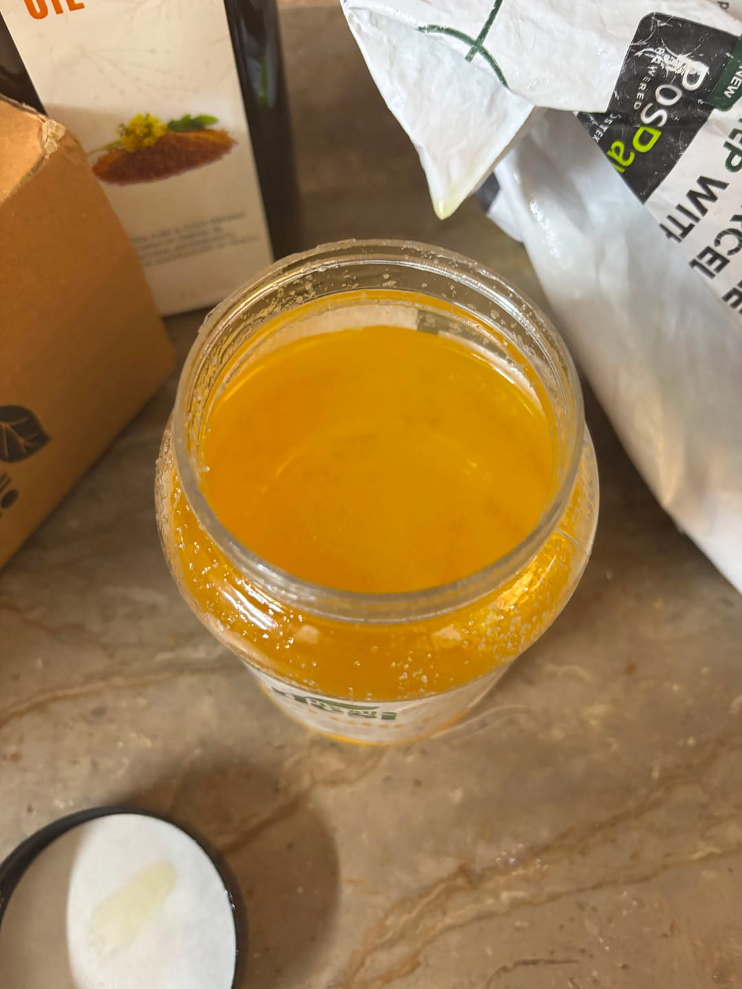 Customer photo review of Desi Ghee (دیسی گھی) - Half Kg
