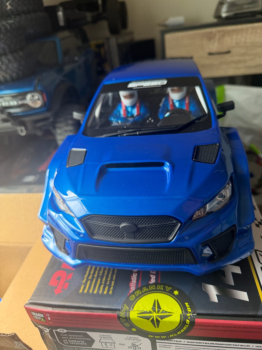 Customer photo review of Rlaarlo 1/10 Scale RTR 4WD Carbon Fiber Brushless RC Rally Car | XTS-S10
