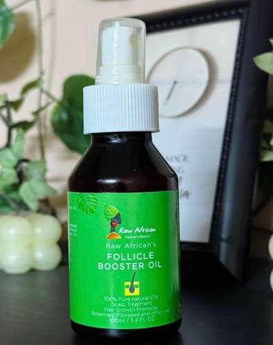 Customer photo review of Hair Follicle Booster Oil