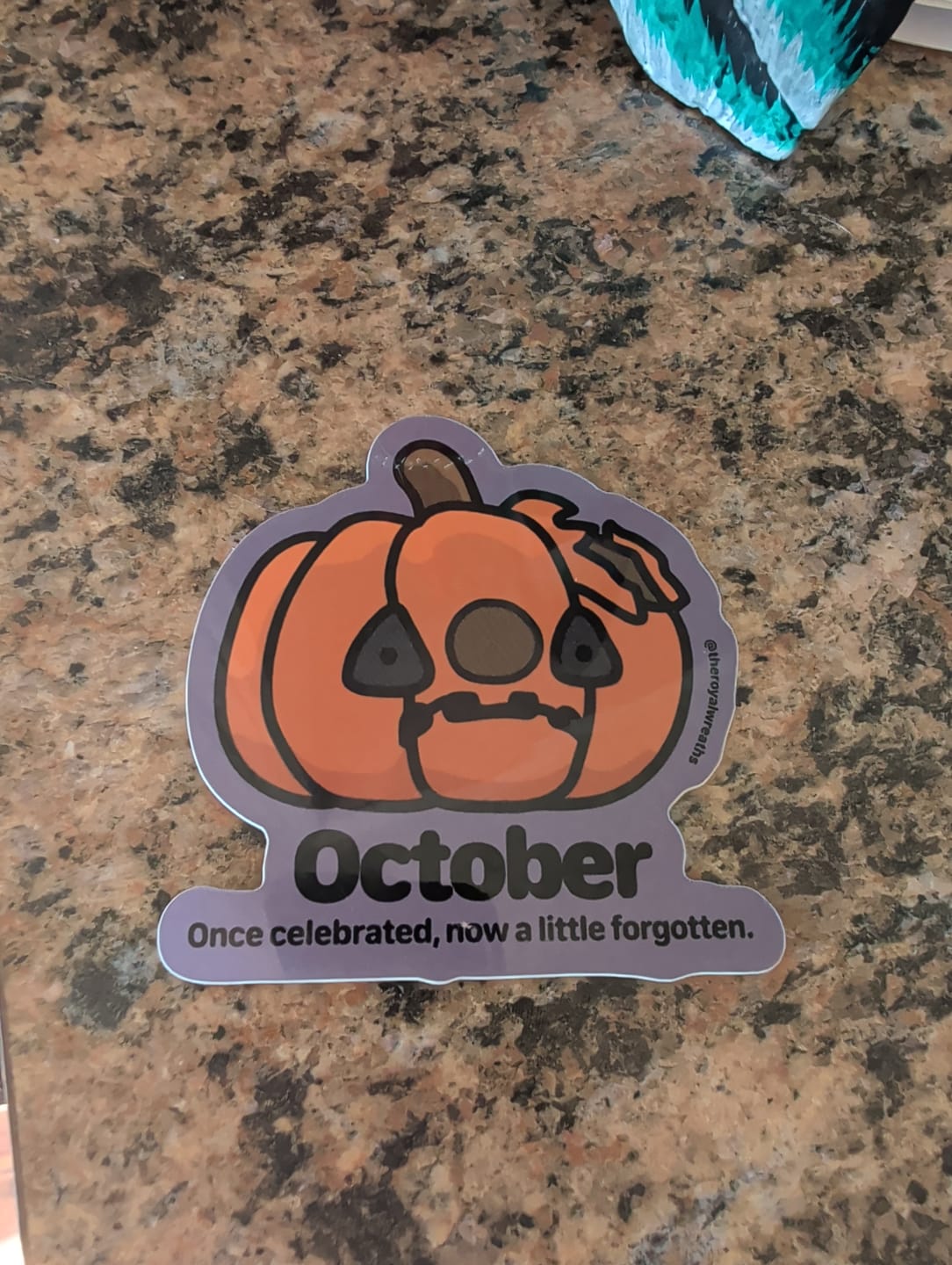 Customer photo review of Free Mystery Zodiac Sticker