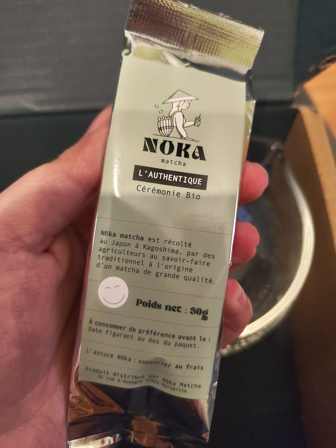 Customer photo review of Recharge L'Authentique - Matcha Cérémonie Bio